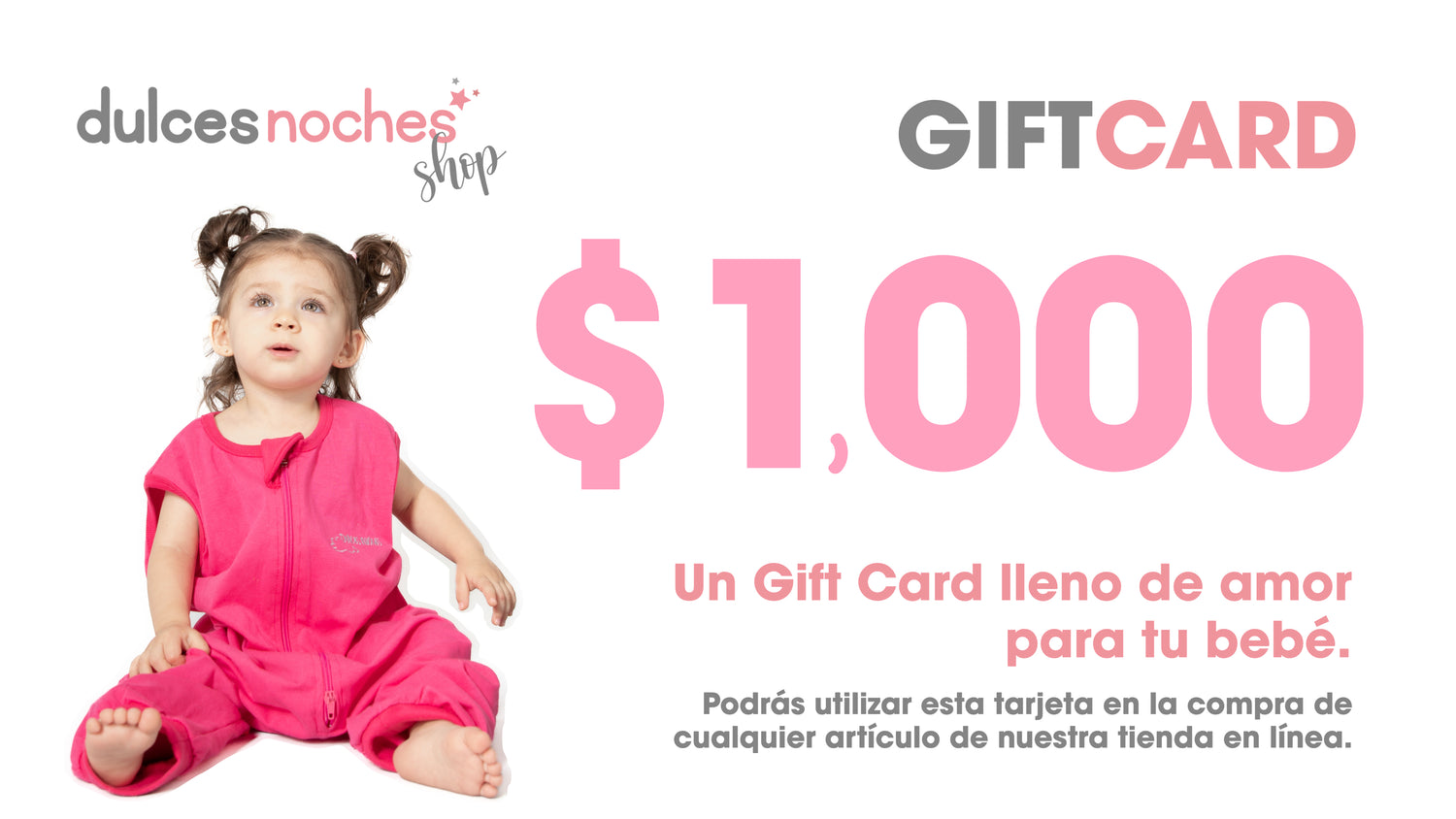 Tarjeta de Regalo Dulces Noches Shop