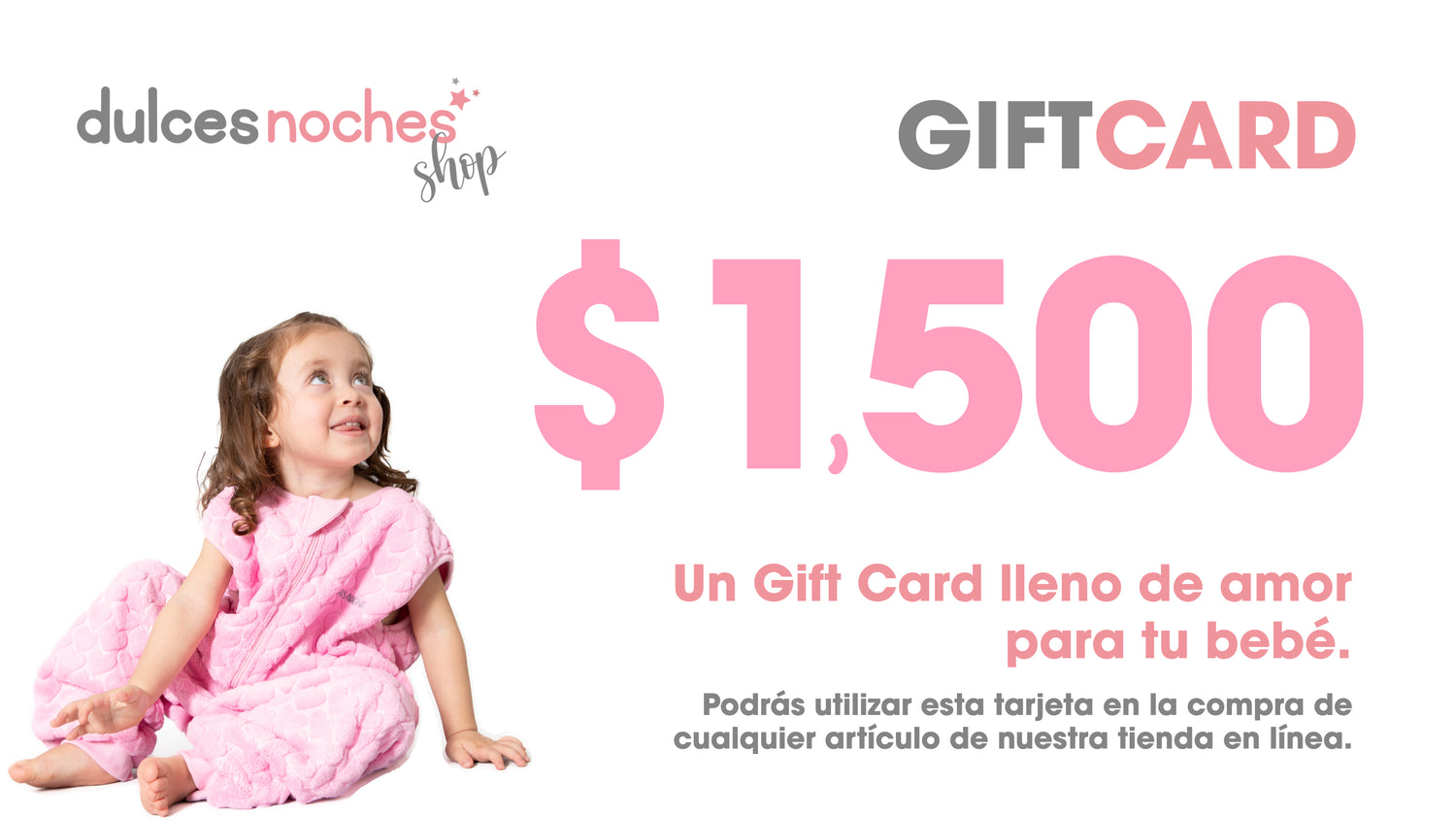 Tarjeta de Regalo Dulces Noches Shop